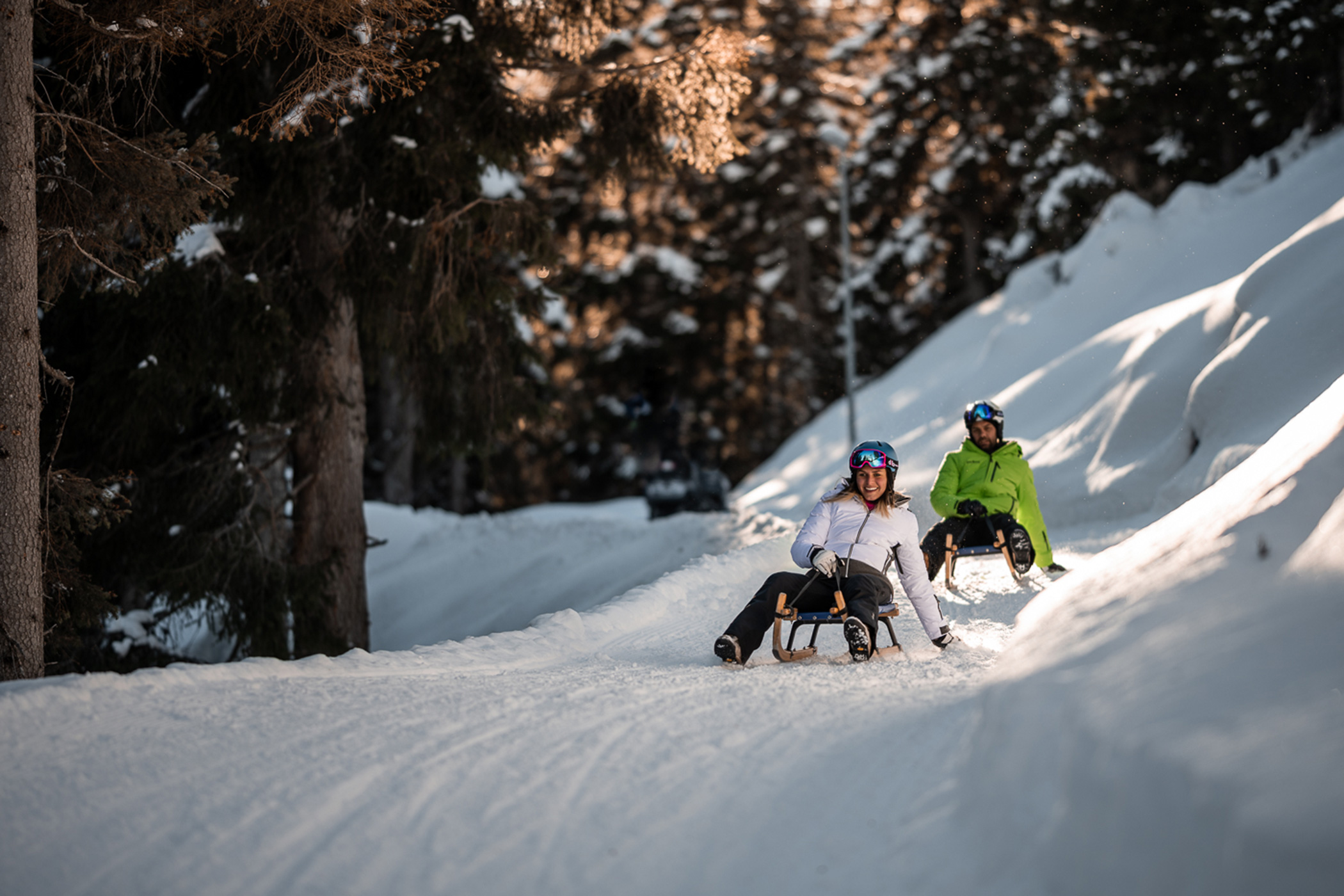 Night tobogganing - Rosskopf/Monte Cavallo