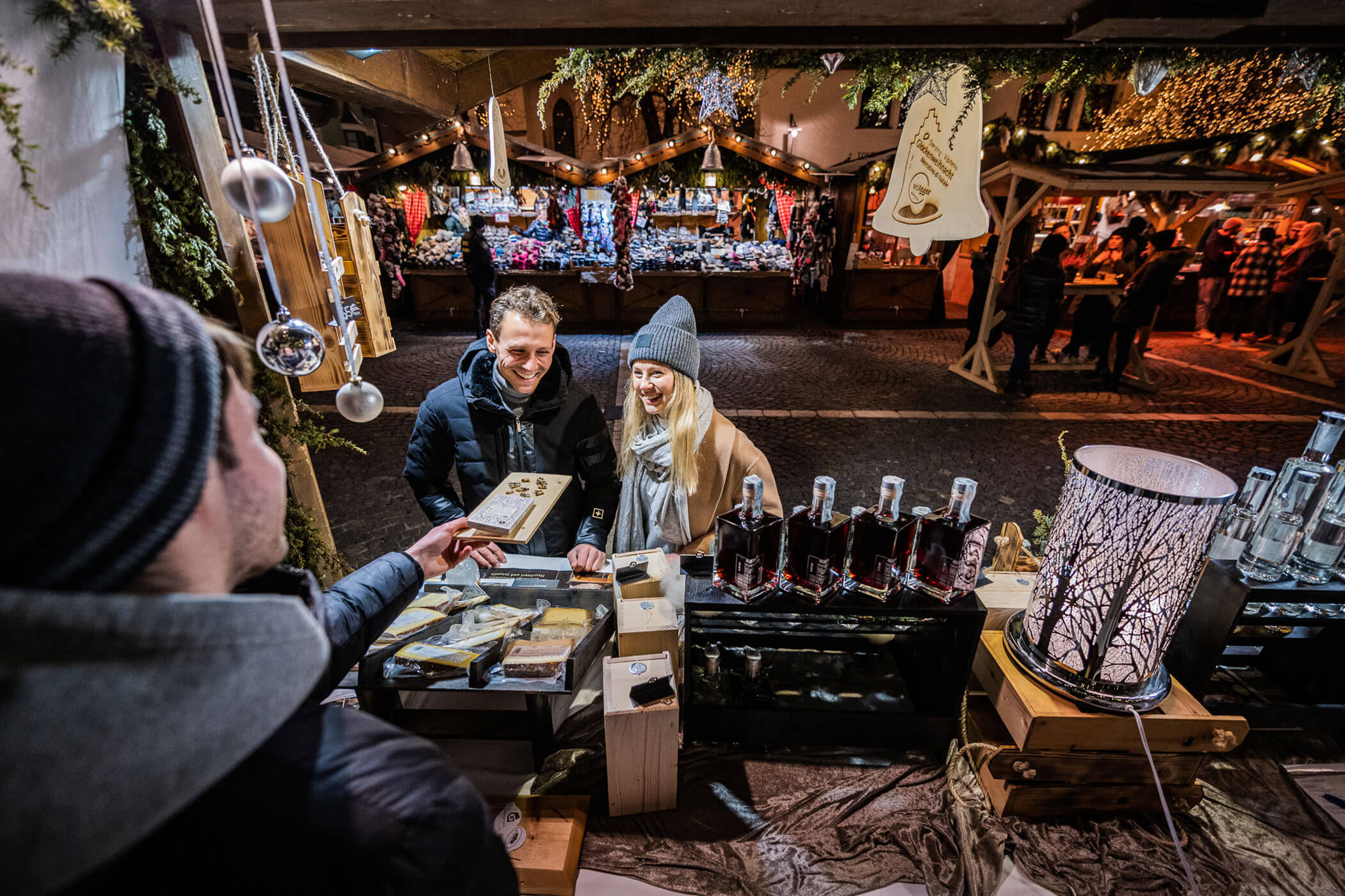 Il paesaggio invernale innevato sul Monte Cavallo vicino a Vipiteno, in Alto Adige, è l'ambiente perfetto per gli sport invernali.